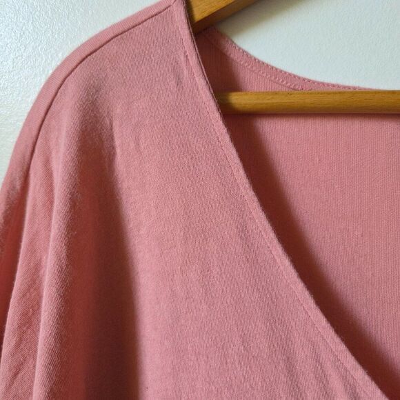 EUC OUT FROM UNDER URBAN OUTFITTERS BLUSH PINK OVERSIZED BABYDOLL TOP SIZE SMALL - Picture 5 of 14